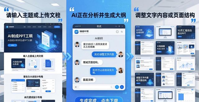 AI生成PPT哪个工具好用 3分钟搞定工作汇报_